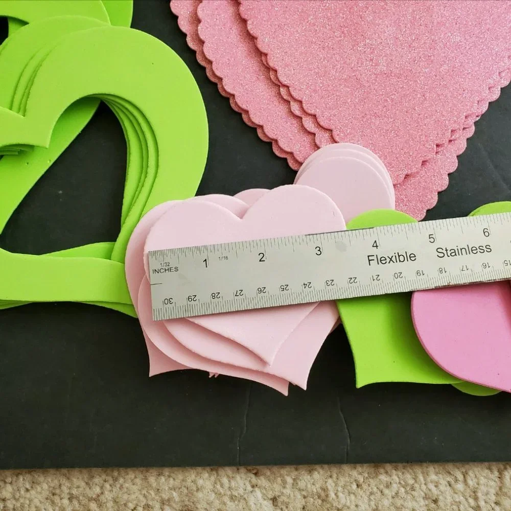 Hearts - Craft Foam - 100+ Hearts